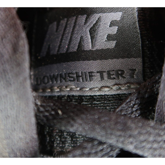 Nike Shoes Womens 9.5 Downshifter 7 Running Athletic Active Cross Trainer Black - Picture 10 of 16